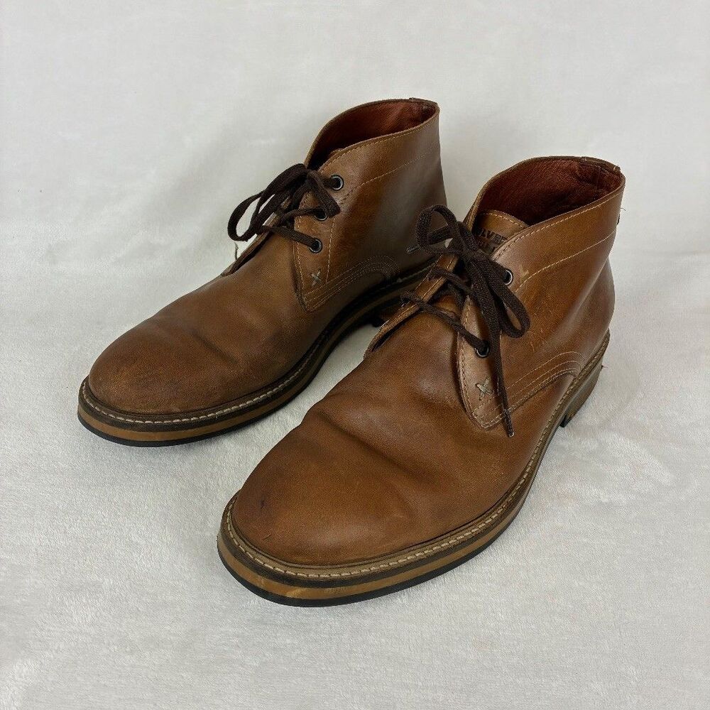 Wolverine Chukka Boot Men US Size 10.5 Chocolate Brown Leather Casual Gorpcore